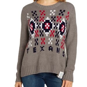 Touch by Alyssa Milano NFL “Houston Texans” Hi-Lo Sweater (NWT) (Size: Medium)